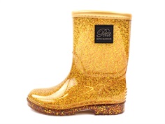 Petit by Sofie Schnoor rubber boot gold glitter